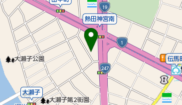 伊藤硝子株式会社の地図画像