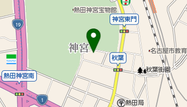 ヨモギヤ楽器株式会社 本店の地図画像