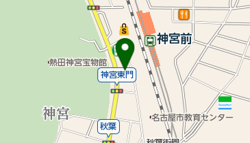 株式会社たから写真館神宮店の地図画像