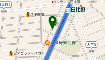 森田屋呉服店の地図画像