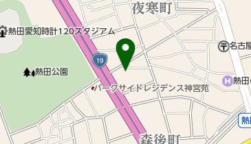 岡城産業株式会社名古屋出張所の地図画像