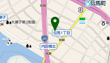 潮音寺の地図画像