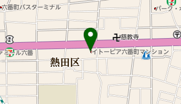 ぱんち接骨院の地図画像