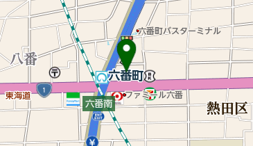 恒川タイヤ工業所の地図画像