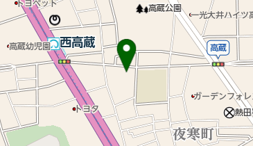 アトリエきゃら赤梅の地図画像