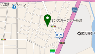 ビューティーサロンクロキの地図画像