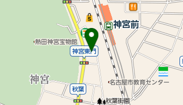 マザー神宮店の地図画像