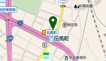 美容室リ・ラック・パピヨン伝馬の地図画像