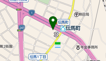 ミチコ美容室の地図画像