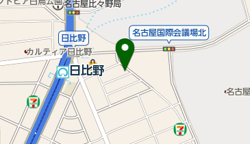 理学美容院ナチュレの地図画像