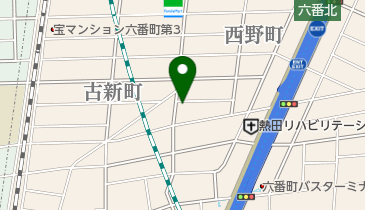 寿薬局の地図画像