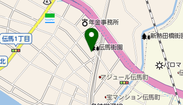 八百竹仕出し部の地図画像