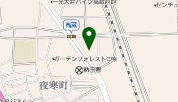 中国料理菜香の地図画像