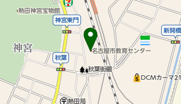 名古屋市役所 教育委員会 教育センターの地図画像