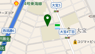 日比野地域スポーツセンターの地図画像