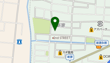 スポーツクラブアクトス千音寺店の地図画像