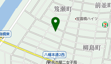 服部鍼灸療院の地図画像