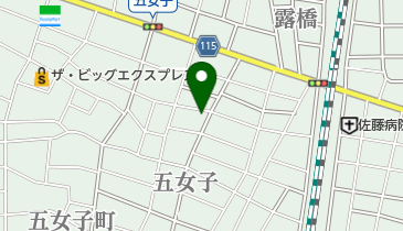 香芽の地図画像