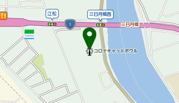 天然温泉コロナの湯中川店の地図画像