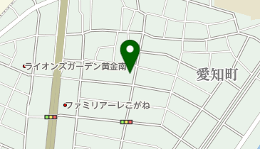 愛知コミュニティセンターの地図画像