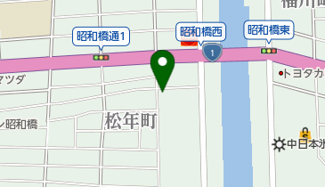 昭和橋コミュニティセンターの地図画像