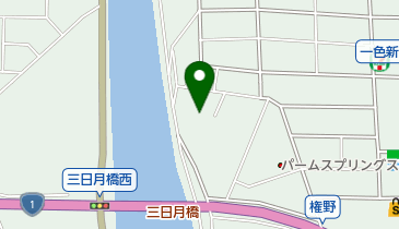 一色新町学童保育所の地図画像