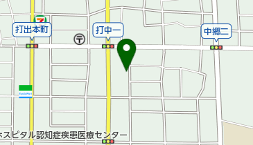 大岩金物店の地図画像