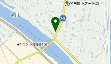 服部金物店の地図画像