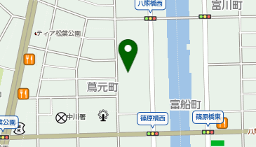 岡谷物流株式会社の地図画像