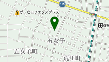 カトリック 八熊教会の地図画像