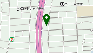 富田キリスト教会の地図画像