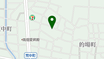 末日聖徒イエス・キリスト教会 高畑ワードの地図画像