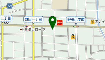 エリートクリーニング株式会社高畑店の地図画像