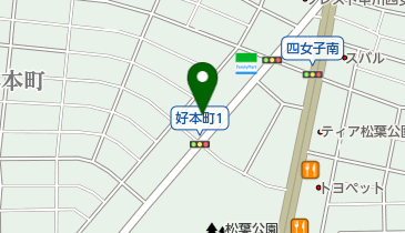 功洋ゴム株式会社の地図画像