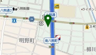 小坂井モータースの地図画像