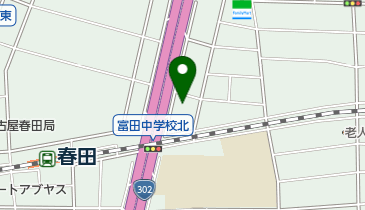 竹本自動車の地図画像