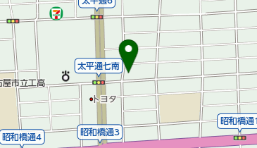 有限会社太平自動車の地図画像