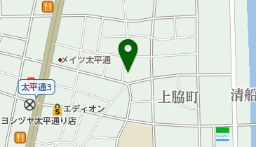 安養寺の地図画像