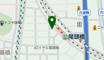 西古渡神社の地図画像