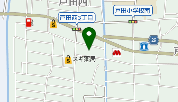 魚屋の寿し魚錠戸田店の地図画像