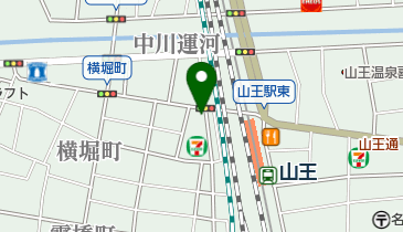 横堀食品の地図画像