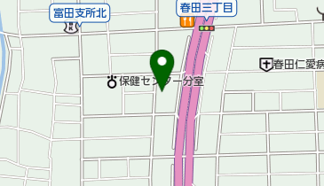 安井接骨院 本院の地図画像