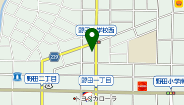 北信産業株式会社の地図画像