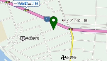 明子美容室の地図画像