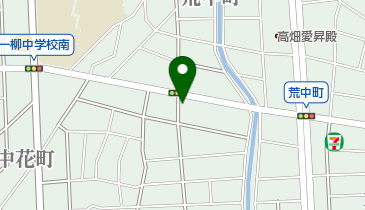 ロイヤルクィーン中川店の地図画像