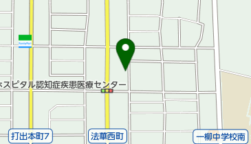 若松米穀店中郷店の地図画像