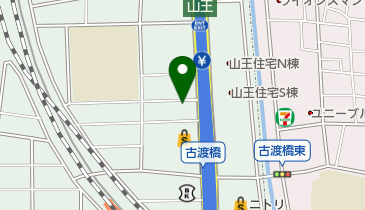 フレンドの地図画像