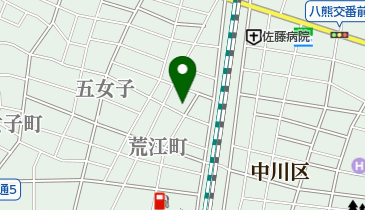 音楽の店の地図画像