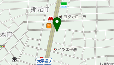 名古屋市消防局 特別消防隊 第一方面隊の地図画像