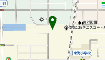 東海コミュニティセンターの地図画像